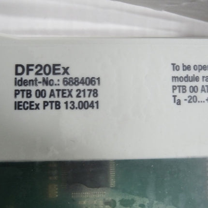 Turck DF20Ex 6884061 2-Kanal-Frequenzmessmodul / Neu OVP - Maranos.de
