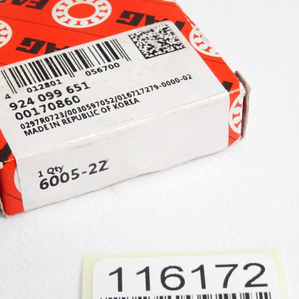 FAG 6005-2Z / Neu OVP - Maranos.de
