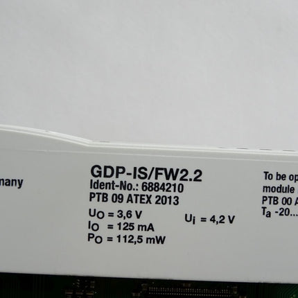 Turck GDP-IS/FW2.2 PROFIBUS-DP Interface 6884210 / Neuwertig - Maranos.de