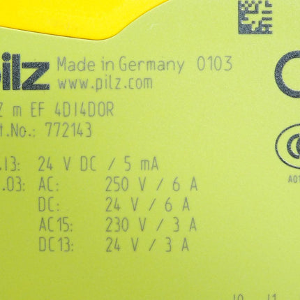 Pilz 772143 PNOZ m EF 4DI4DOR Erweiterungsmodul - Maranos.de