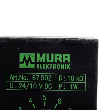 Murr Elektronik 67502 MPOT Potentiometerbaustein - Maranos.de
