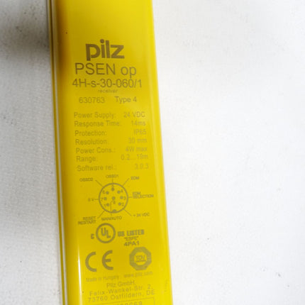 Pilz Sicherheitslichtgitter 630763 Receiver PSEN op 4H-s-30-060/1 - Maranos.de
