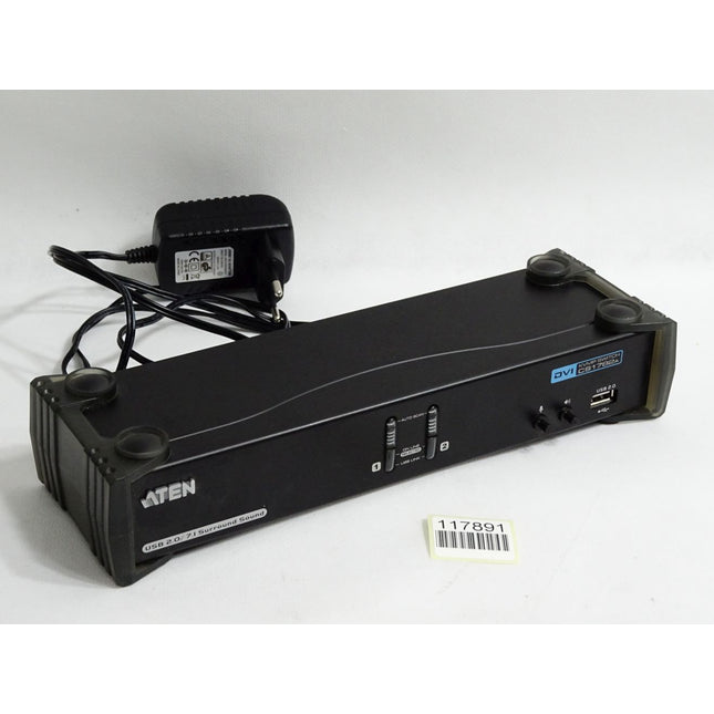 Aten 2-Port USB 2.0 DVI Dual Link KVMP CS1782A