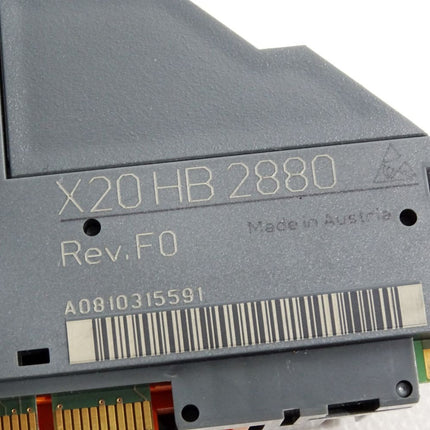 B&R Hub-Erweiterungsmodul X20HB2880 Rev.F0 X20 HB 2880
