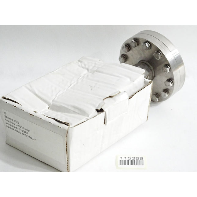 Swagelok Manometer 6325 G1/2" B 0…10bar 0…140psi Rohrfedermanometer / Neu OVP - Maranos.de