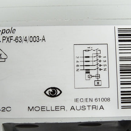 Klöckner Moeller Xpole FI-Schutzschalter PXF-63/4/003-A - Maranos.de