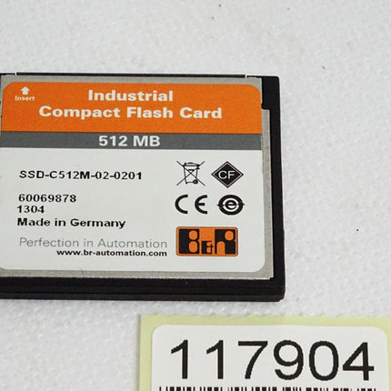 B&R 5CFCRD.0512-06 CompactFlash-Karte 512MB
