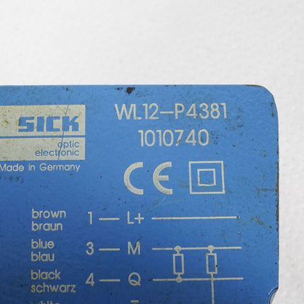 Sick 1010740 WL12-P4381 Reflexions-Lichtschranke - Maranos.de
