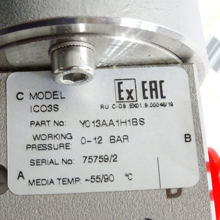 IMI 3/2-Wegeventil ICO3S Y013AA1H1BS 0…12bar / Unbenutzt - Maranos.de
