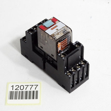 Siemens Simirel Relais PT570730 + Sockel P178704 - Maranos.de