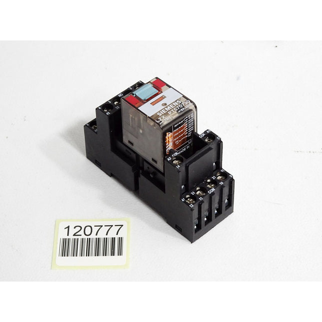 Siemens Simirel Relais PT570730 + Sockel P178704 - Maranos.de