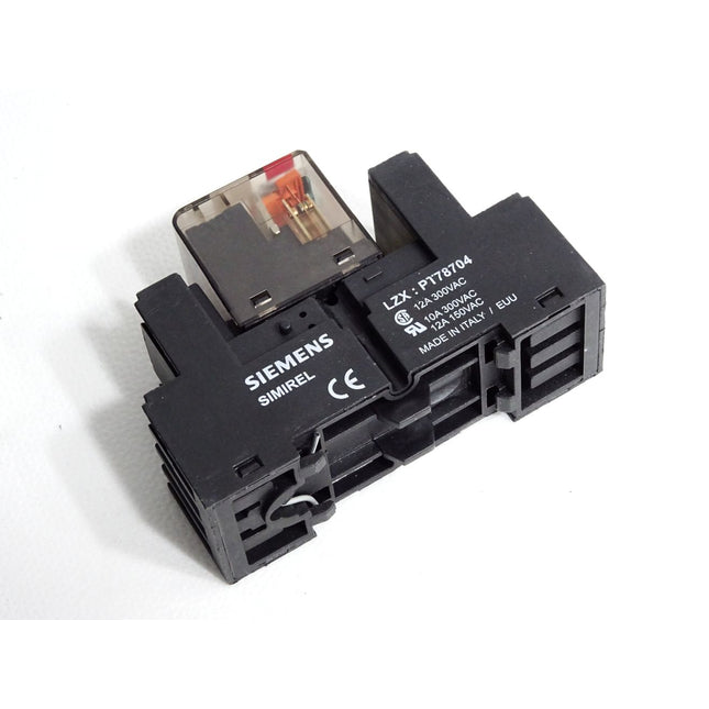 Siemens Simirel Relais PT570730 + Sockel P178704 - Maranos.de