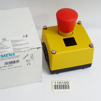 Siemens Gekapselter Not-Aus 3SB3801-0DG / Neu OVP - Maranos.de