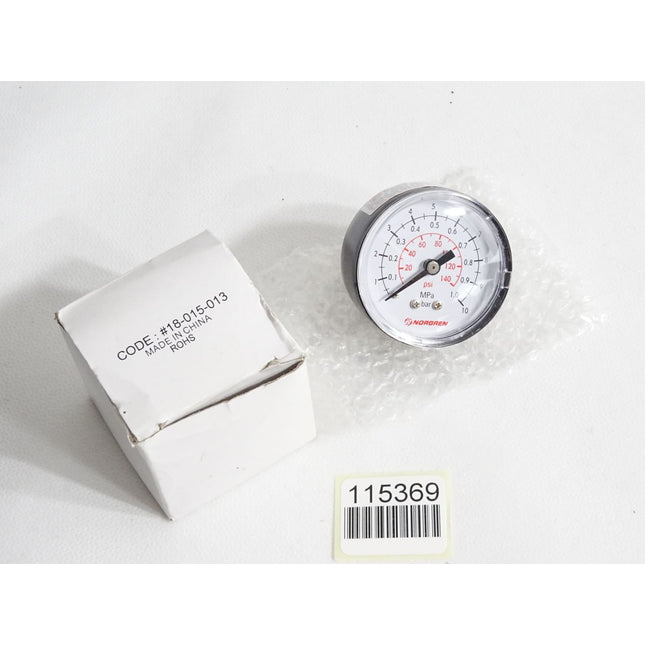 Norgren Manometer 18-015-013 0…140psi 0…10bar / Neu OVP - Maranos.de
