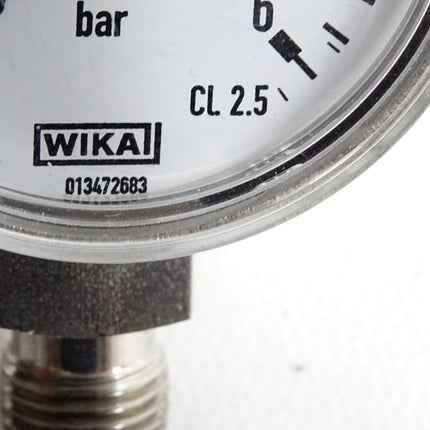 Wika Manometer 0…6bar 316SS Cl2.5 013472683 - Maranos.de