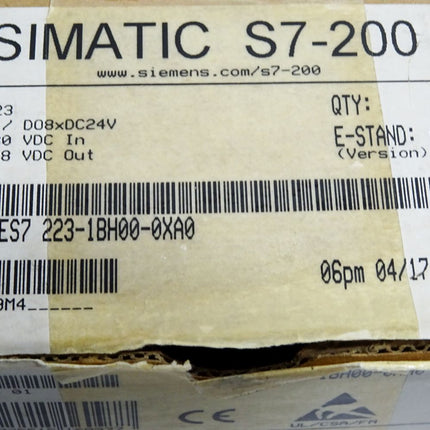 Siemens S7-200 EM223 6ES7223-1BH00-0XA0 6ES7 223-1BH00-0XA0 / Neu OVP - Maranos.de