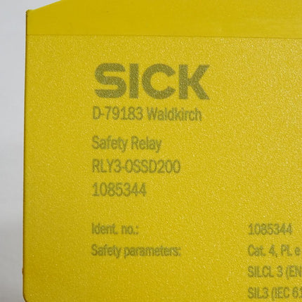 Sick Safety Relay RLY3-OSSD200 1085344 - Maranos.de