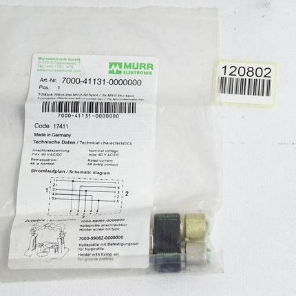 Murr Elektronik Steckverbinder 7000-41131-0000000 / Neu OVP - Maranos.de