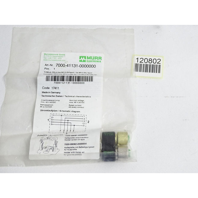 Murr Elektronik Steckverbinder 7000-41131-0000000 / Neu OVP - Maranos.de