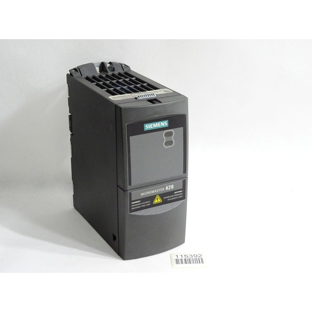 Siemens Micromaster 420 6SE6420-2UD17-5AA0 0.75kW / Neuwertig mit Lagerspuren - Maranos.de