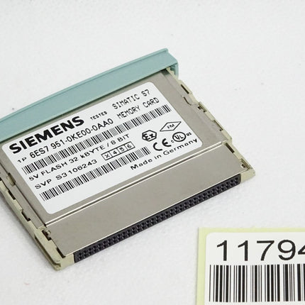 Siemens Memory Card 32KB 6ES7951-0KE00-0AA0 6ES7 951-0KE00-0AA0