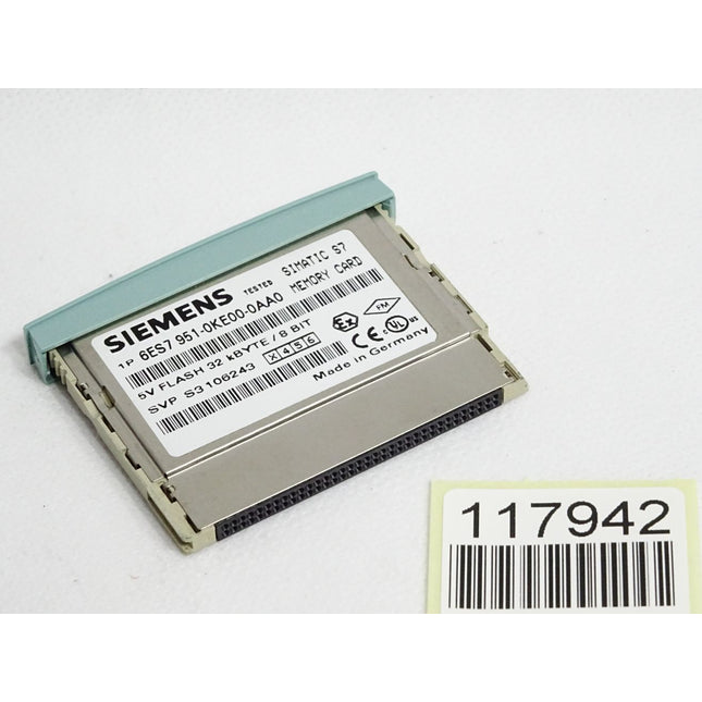 Siemens Memory Card 32KB 6ES7951-0KE00-0AA0 6ES7 951-0KE00-0AA0