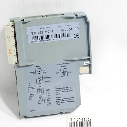 B&R 3XP152.60-1 Rev.01.00 2005 Zentraleinheit - Maranos.de