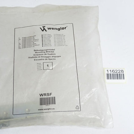 Wenglor Befestigungswinkel WRSF / Neu OVP - Maranos.de