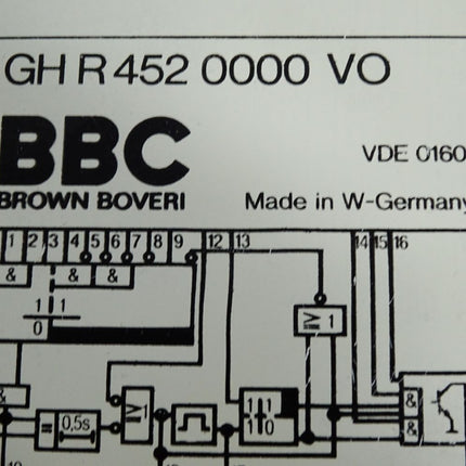 BBC Brown Boveri Modul GHR4520000VO GH R452 0000 VO