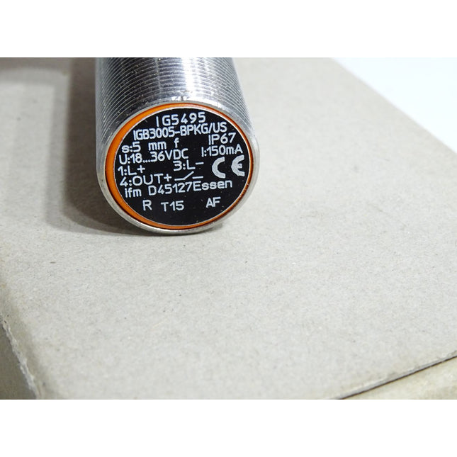 Ifm electronic IG5495 Induktiver Sensor IGB3005-BPKG/US-104 / Neu - Maranos.de