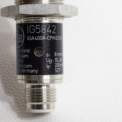 Ifm electronic IG5842 Induktiver Sensor IGA4008-CPKG/US-104 / Unbenutzt - Maranos.de