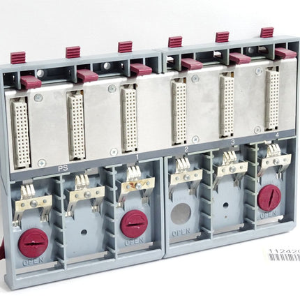 B&R 3BP155.4 Rev.03.00 2005 backplane module 6 slots  - Eine Halterung gebrochen - Maranos.de