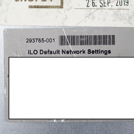 HP 293765-001 Rack Server  - ohne Festplatte