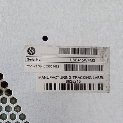 HP 655651-B21 Rack Server - ohne Festplatte