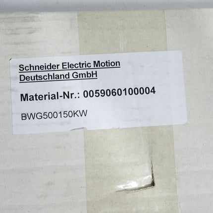 Koch BWG500150 150Ohms Schneider Electric 0059060100004 BWG500150KW / Neu OVP - Maranos.de