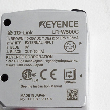 Keyence LR-W500C  Optischer Sensor - Maranos.de