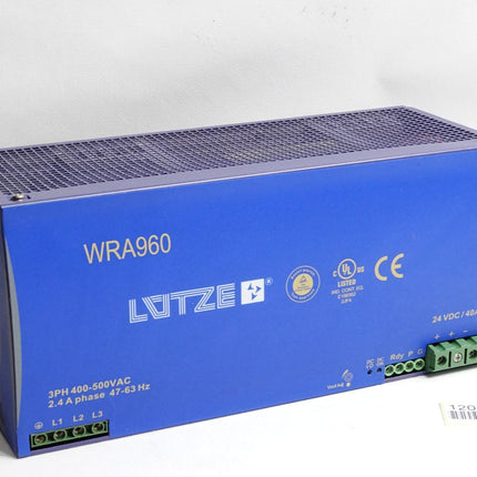 Lütze Hutschienen-Netzgerät WRA960-24 722-806 960W - Maranos.de