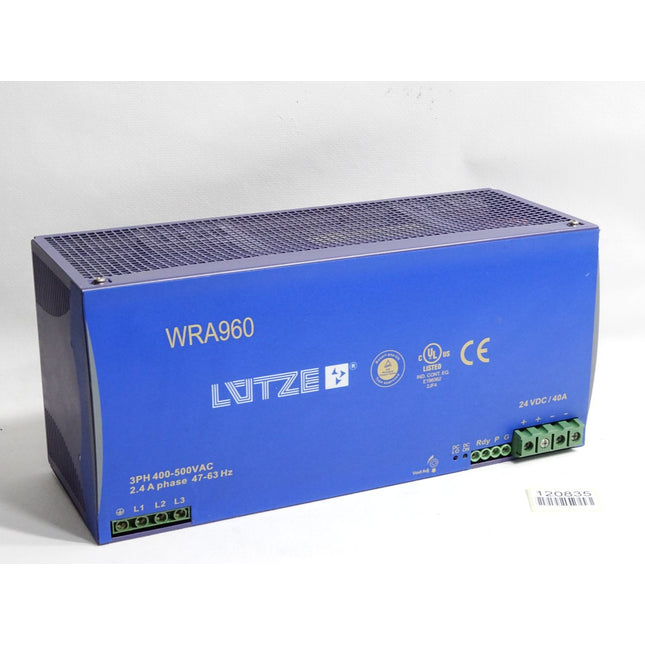 Lütze Hutschienen-Netzgerät WRA960-24 722-806 960W - Maranos.de