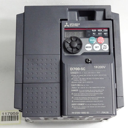 Mitsubishi Inverter FR-D700 FR-D720S-100SC-EC 2.2kW / Neuwertig