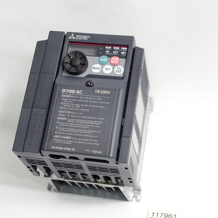 Mitsubishi Inverter D-700 FR-D720S-070SC-EC 1.5kW / Neuwertig