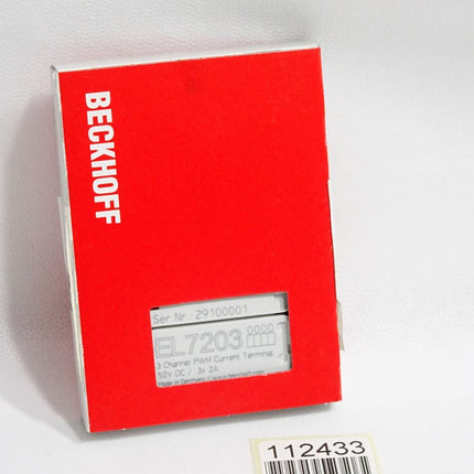 Beckhoff EL7203 3 Channel PWM Current Terminal / Neu OVP versiegelt - Maranos.de