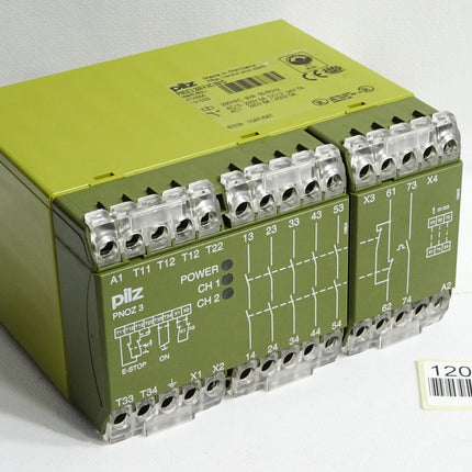 Pilz Sicherheitsrelais 474856 PNOZ 3 230VAC 5S 1Ö / Neuwertig - Maranos.de