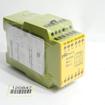Pilz Sicherheitsschaltgerät 774318 PNOZ X3 230VAC 24VDC 3n/o 1n/c 1so / Neu OVP - Maranos.de