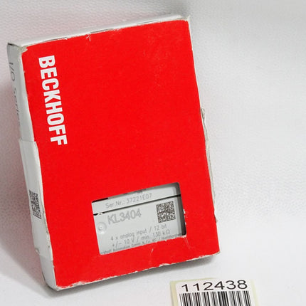 Beckhoff KL3404 analoge Eingangsklemme / Neu OVP - Maranos.de