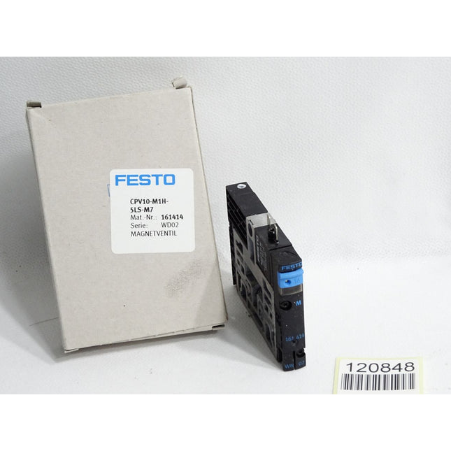 Festo Magnetventil 161414 CPV10-M1H-5LS-M7 / Neu OVP - Maranos.de