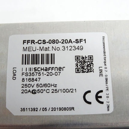 Schaffner FFR-CS-080-20A-SF1 Filter für FR-E820S-0050-0080/D720S/CS82S