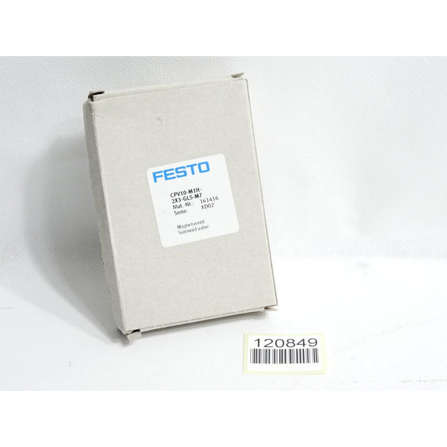 Festo Magnetventil 161416 CPV10-M1H-2X3-GLS-M7 / Neu OVP - Maranos.de