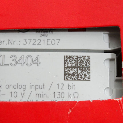 Beckhoff KL3404 analoge Eingangsklemme / Neu OVP - Maranos.de