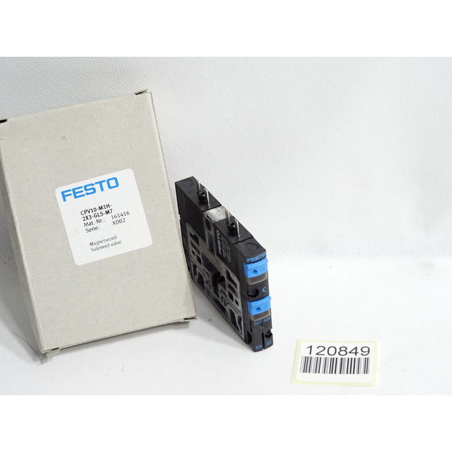 Festo Magnetventil 161416 CPV10-M1H-2X3-GLS-M7 / Neu OVP - Maranos.de