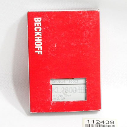 Beckhoff KL2809 analoge Eingangsklemme / Neu OVP - Maranos.de